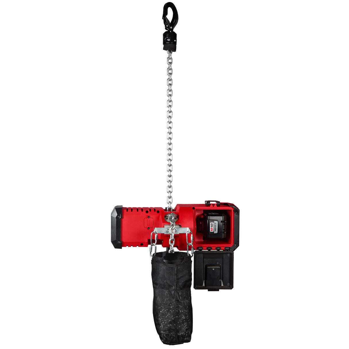 Milwaukee 2983-22HD  M18 Compact 1-Ton Chain Hoist w ONE-KEY  2983-22HD NEW M18™ Compact 1-Ton Chain Hoist w/ ONE-KEY™