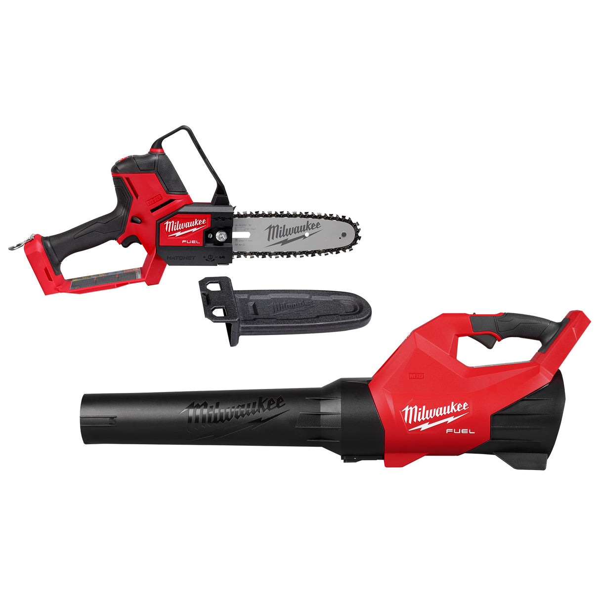Milwaukee 3004-20CA M18 FUEL 8″ HATCHET Brushless Pruning Saw & M18 FUEL Blower Combo