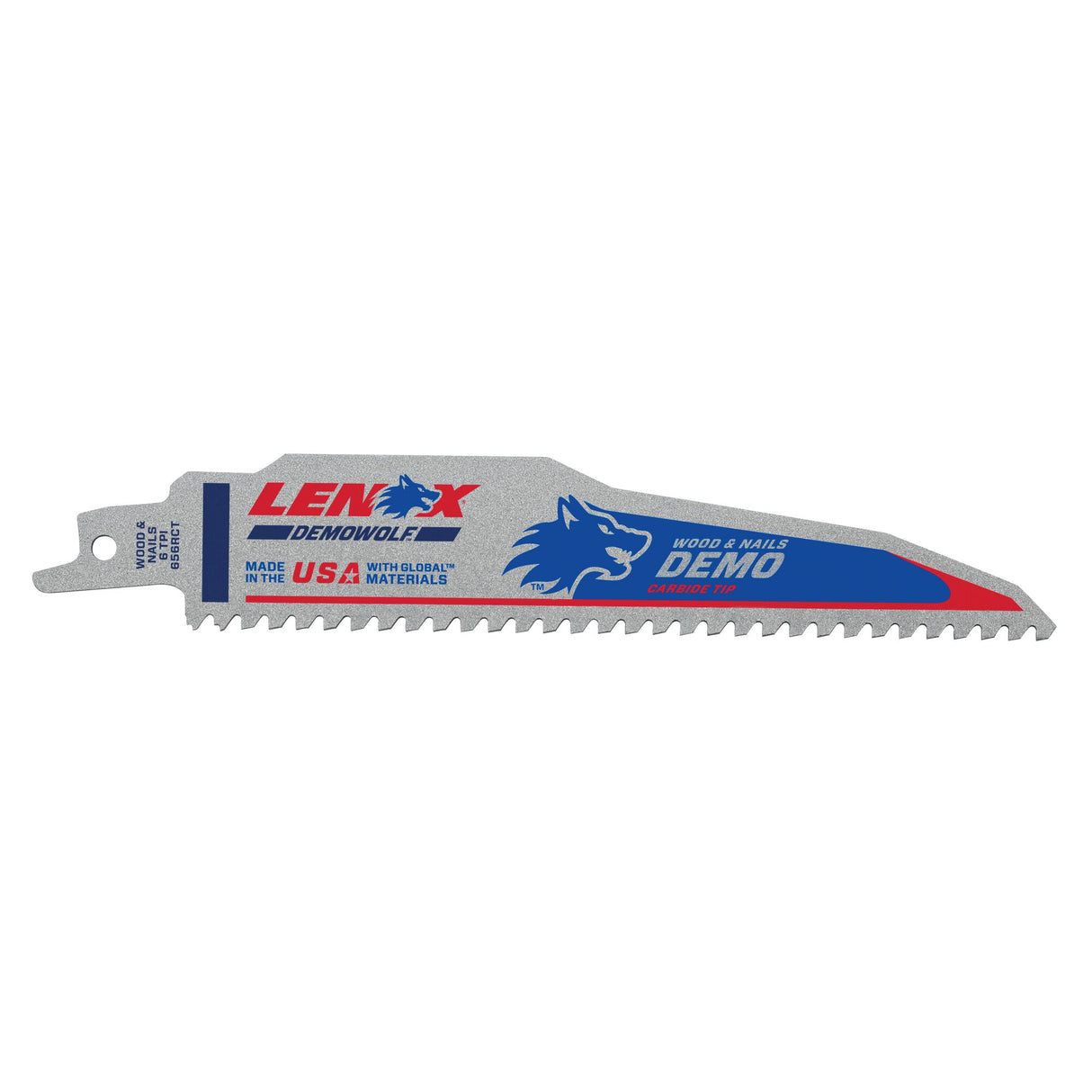 LENOX 1832118 Demolition CT™ 6" Reciprocating Saw Blades 6TPI 1/PK