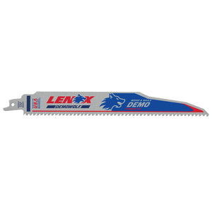 LENOX 1832143 Demolition CT™ 9" Reciprocating Saw Blades 6TPI 1/PK