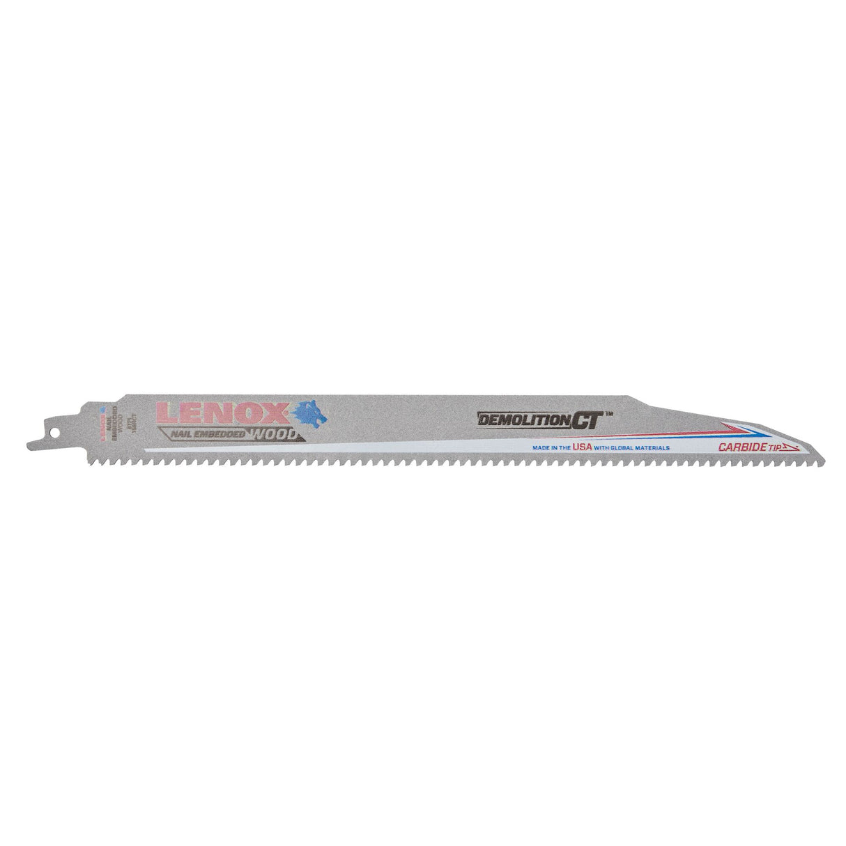 LENOX 1832146 Demolition CT™ 12" Reciprocating Saw Blades 6TPI 1/PK