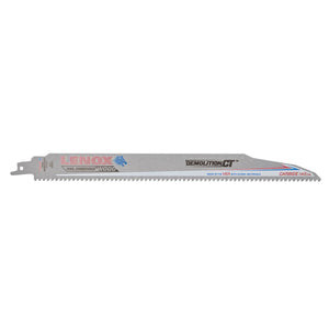 LENOX 1832146 Demolition CT™ 12" Reciprocating Saw Blades 6TPI 1/PK