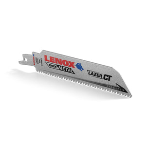 LENOX 2014220 Lazer CT™ Carbide Tipped 6" Reciprocating Saw Blades 8TPI 1/PK