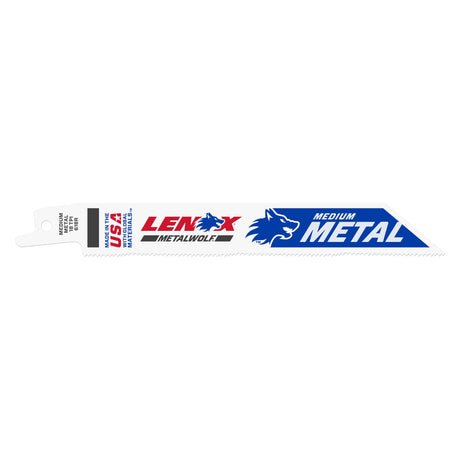 LENOX 20566618R METALWOLF™ WAVE EDGE™ 6" Reciprocating Saw Blades 18 TPI - 5/PK