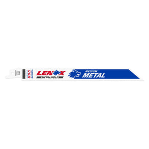 LENOX 20578818R METALWOLF™ WAVE EDGE™ 8" Reciprocating Saw Blades 18 TPI - 5/PK