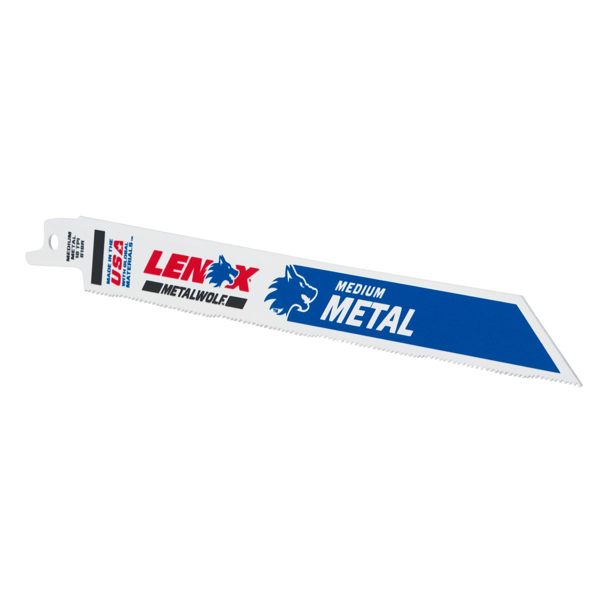 LENOX 20578818R METALWOLF™ WAVE EDGE™ 8" Reciprocating Saw Blades 18 TPI - 5/PK