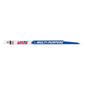 LENOX 20583110R MULTIWOLF™ WAVE EDGE™ 12" Reciprocating Saw Blades 10/14 TPI - 5/PK