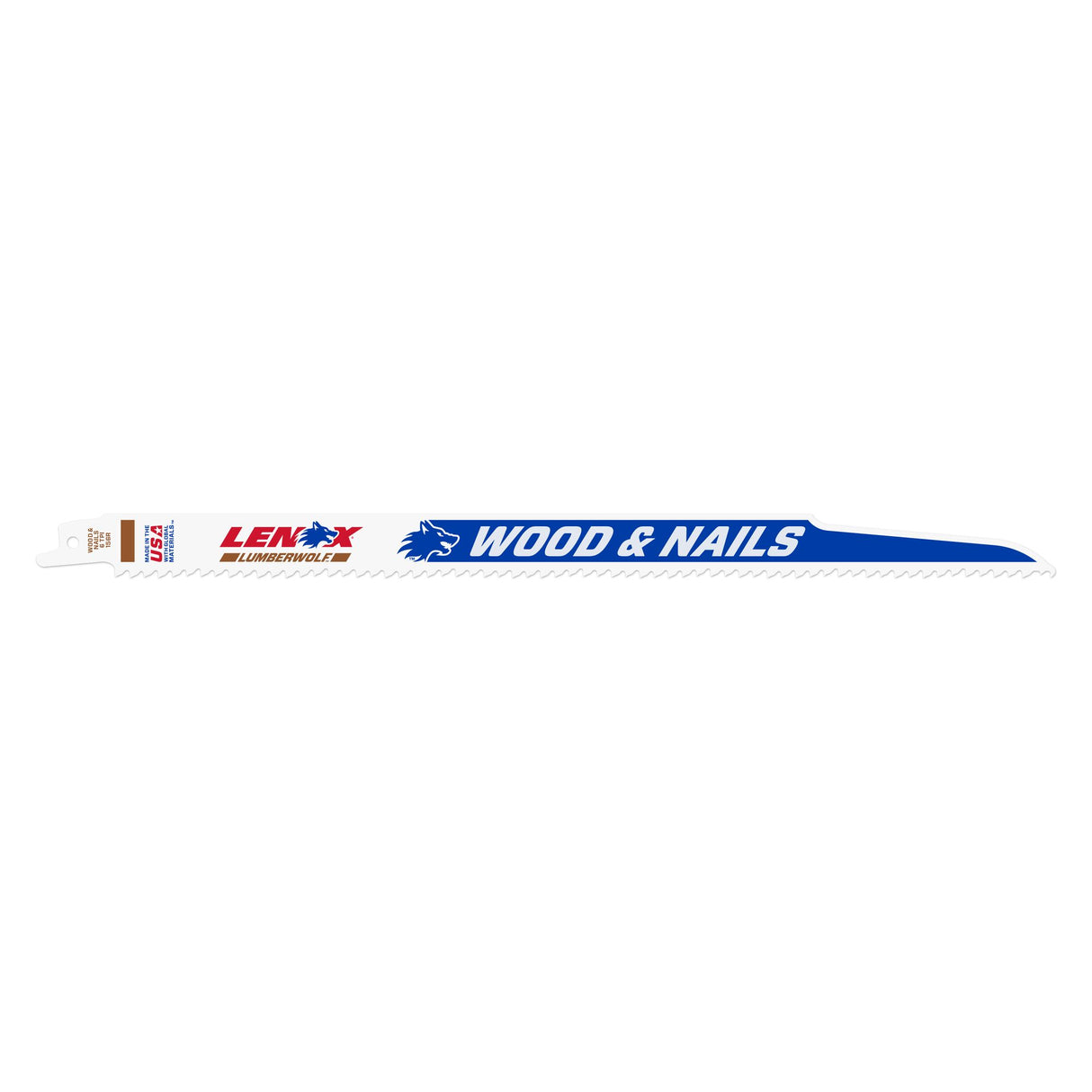 LENOX 20585156R LUMBERWOLF™ 12" Reciprocating Saw Blades 6 TPI - 5/PK
