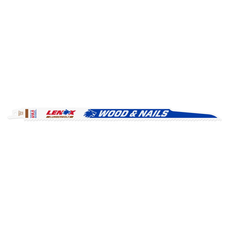 LENOX 20585156R LUMBERWOLF™ 12" Reciprocating Saw Blades 6 TPI - 5/PK