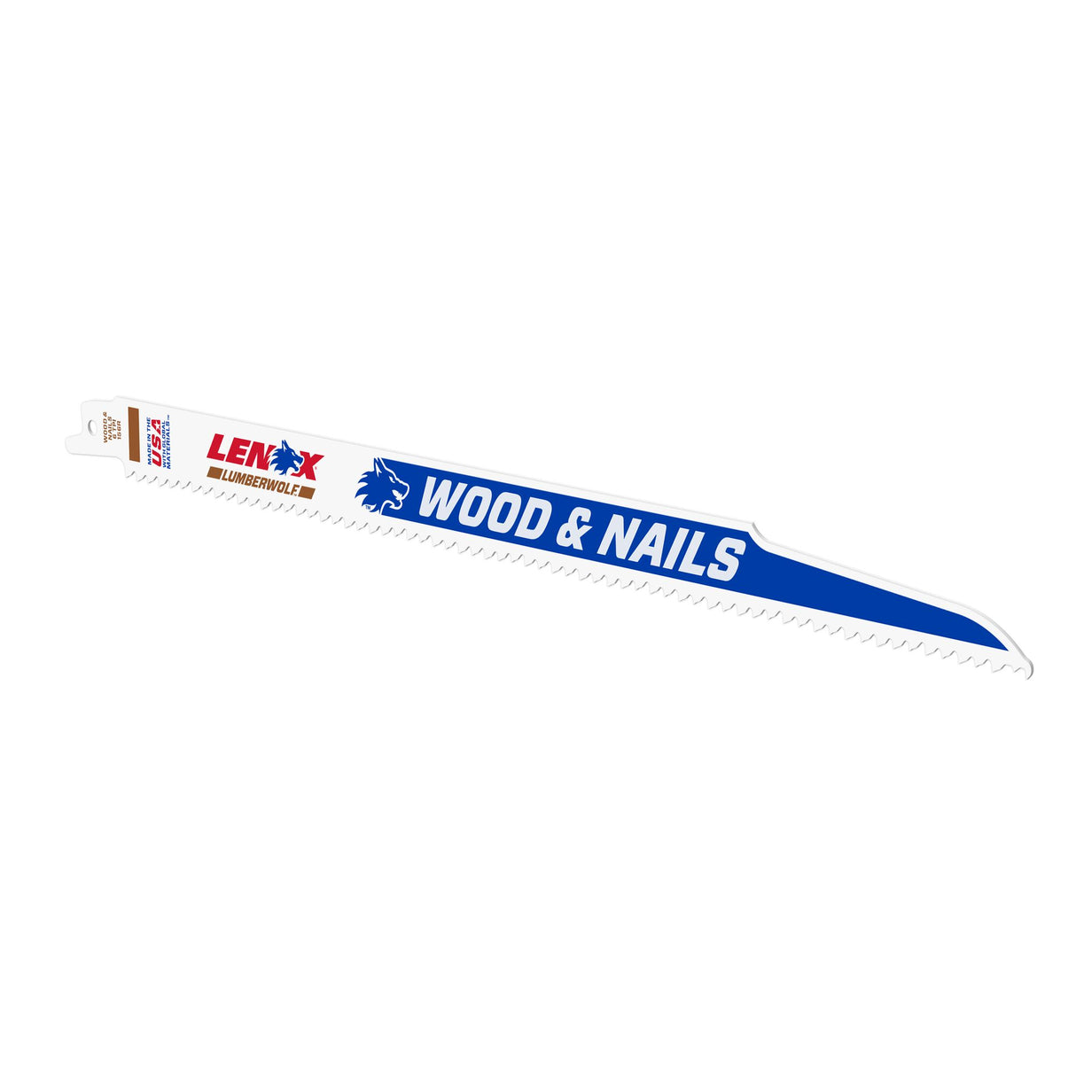 LENOX 20585156R LUMBERWOLF™ 12" Reciprocating Saw Blades 6 TPI - 5/PK