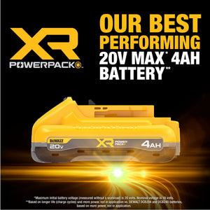 DEWALT DCB2104-2 20V MAX* XR POWERPACK™ 4Ah Battery (2PK)