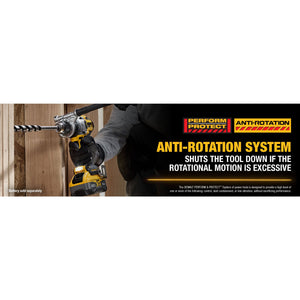 DEWALT DCD1007B 20V MAX* XR® Brushless Cordless 1/2 in. 3-Speed Hammer Drill (Tool Only)