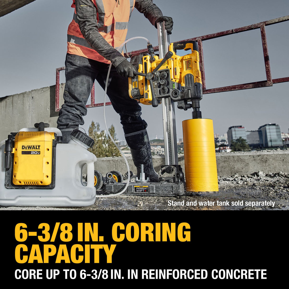 DEWALT DCD150Z2 60V MAX* 6-3/8 in. Core Drill Kit