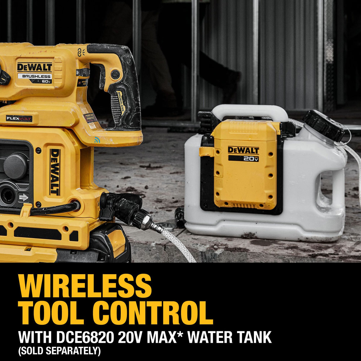 DEWALT DCD150Z2 60V MAX* 6-3/8 in. Core Drill Kit