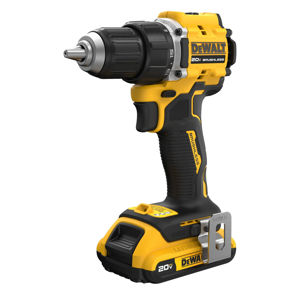 DEWALT DCD794D1 ATOMIC COMPACT SERIES™ 20V MAX* Brushless Cordless 1/2 in. Drill/Driver