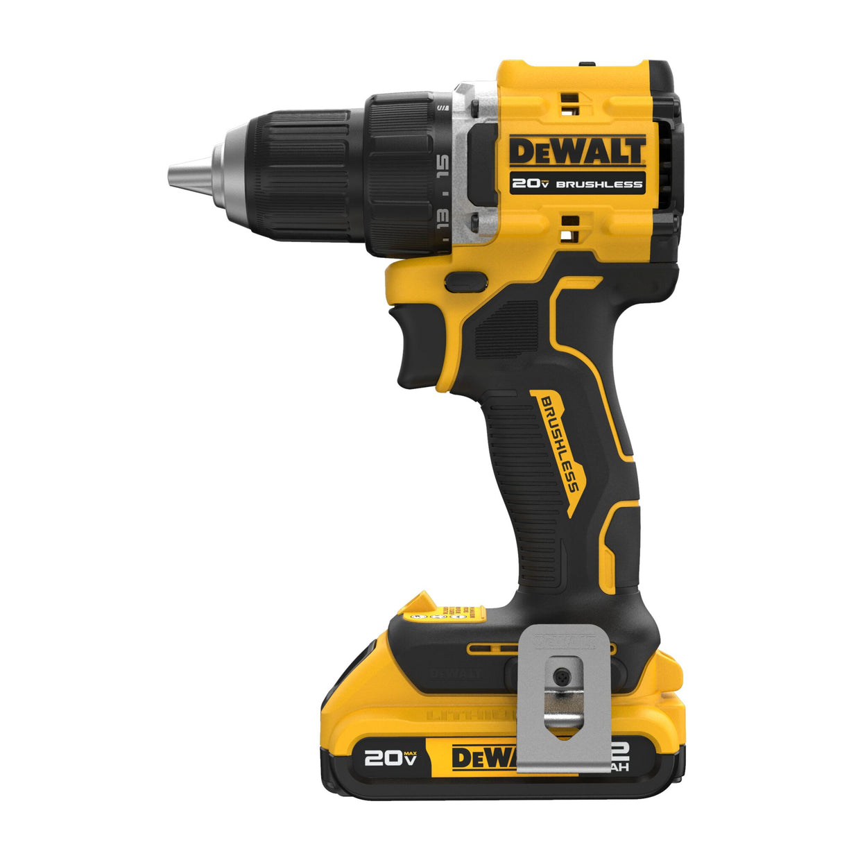 DEWALT DCD794D1 ATOMIC COMPACT SERIES™ 20V MAX* Brushless Cordless 1/2 in. Drill/Driver