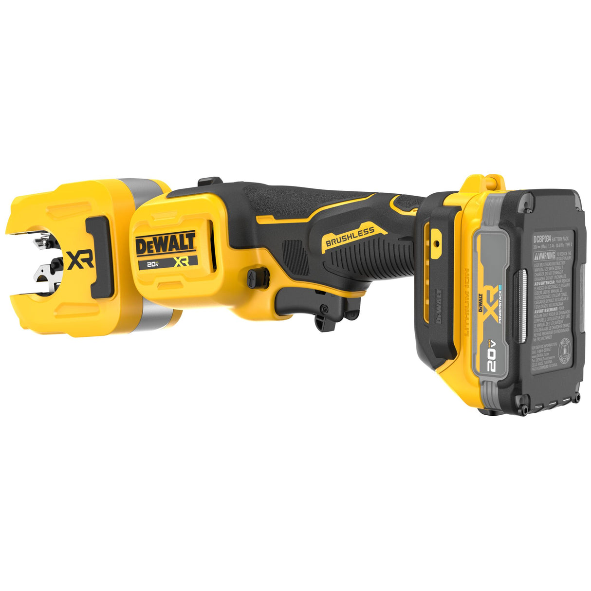DEWALT DCE154E1 20V MAX* XR® 1-1/4 in. Copper Tubing Cutter Kit