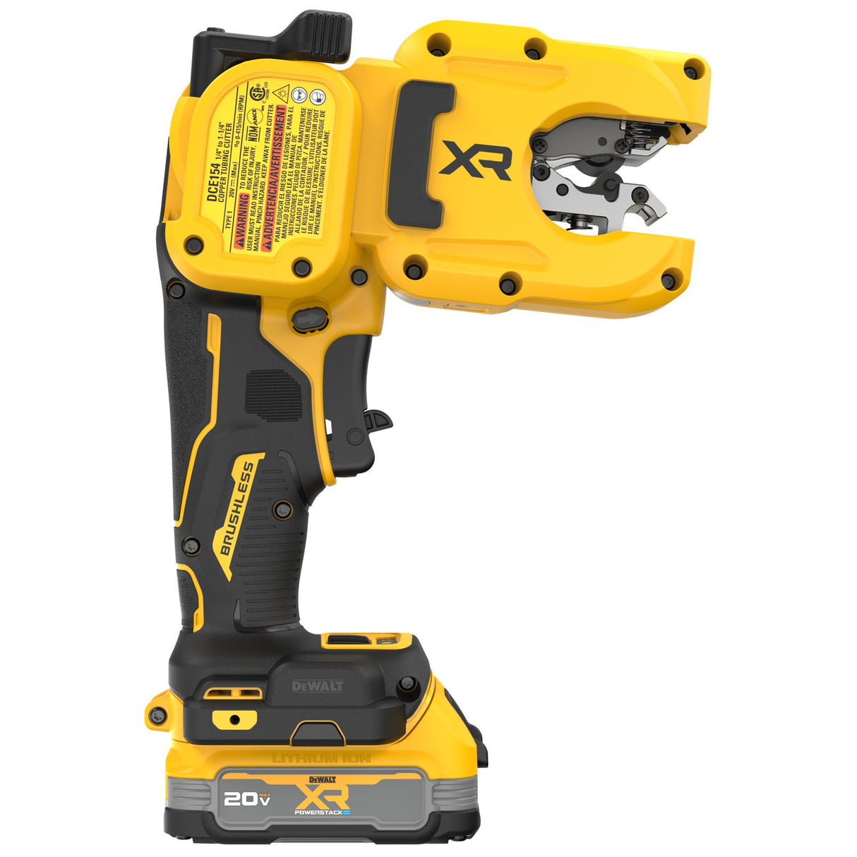 DEWALT DCE154E1 20V MAX* XR® 1-1/4 in. Copper Tubing Cutter Kit
