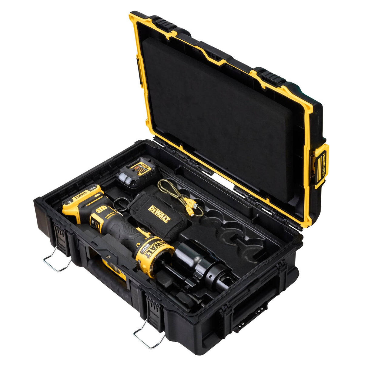 DEWALT DCE600D1 20V MAX* Hydraulic Knockout Tool Kit
