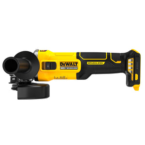 DEWALT DCG407B 20V MAX* 4-1/2 in. Brushless Slide-Switch Grinder (Tool Only)