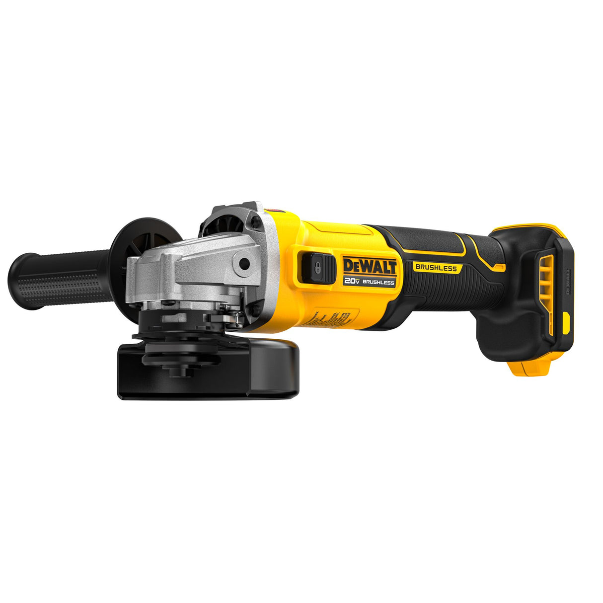 DEWALT DCG407B 20V MAX* 4-1/2 in. Brushless Slide-Switch Grinder (Tool Only)