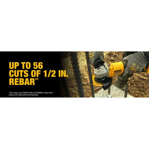 DEWALT DCG408B 20V MAX* Brushless Cordless 4 1/2 in. Paddle-Switch Grinder (Tool Only)