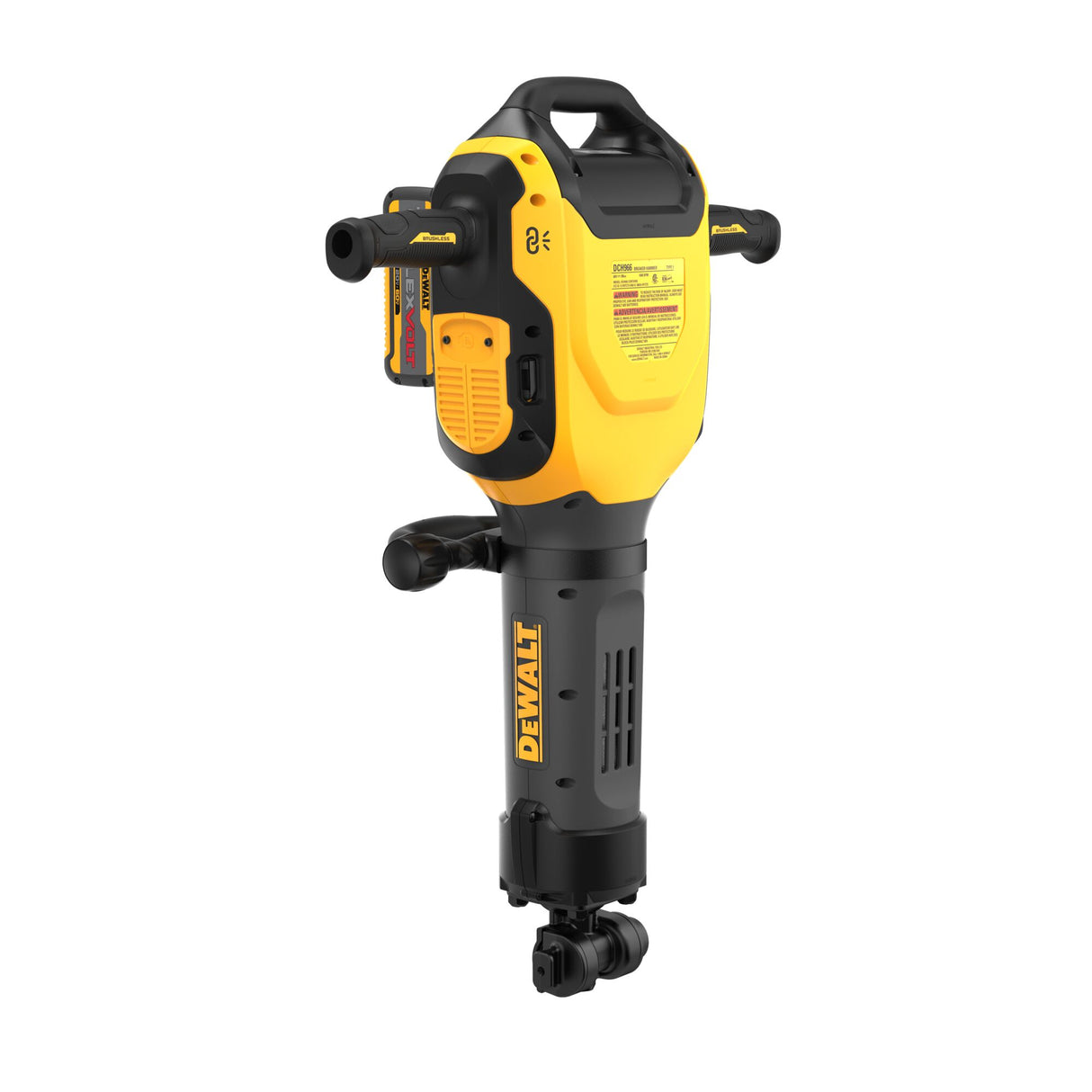 DEWALT DCH966Z2 60V MAX* Brushless Cordless 1-1/8 in. 41 lb Demolition Hammer
