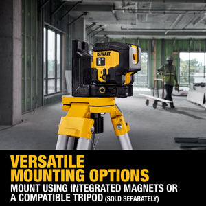 DEWALT DCLE16031GB USB Green 3-Spot Base Kit