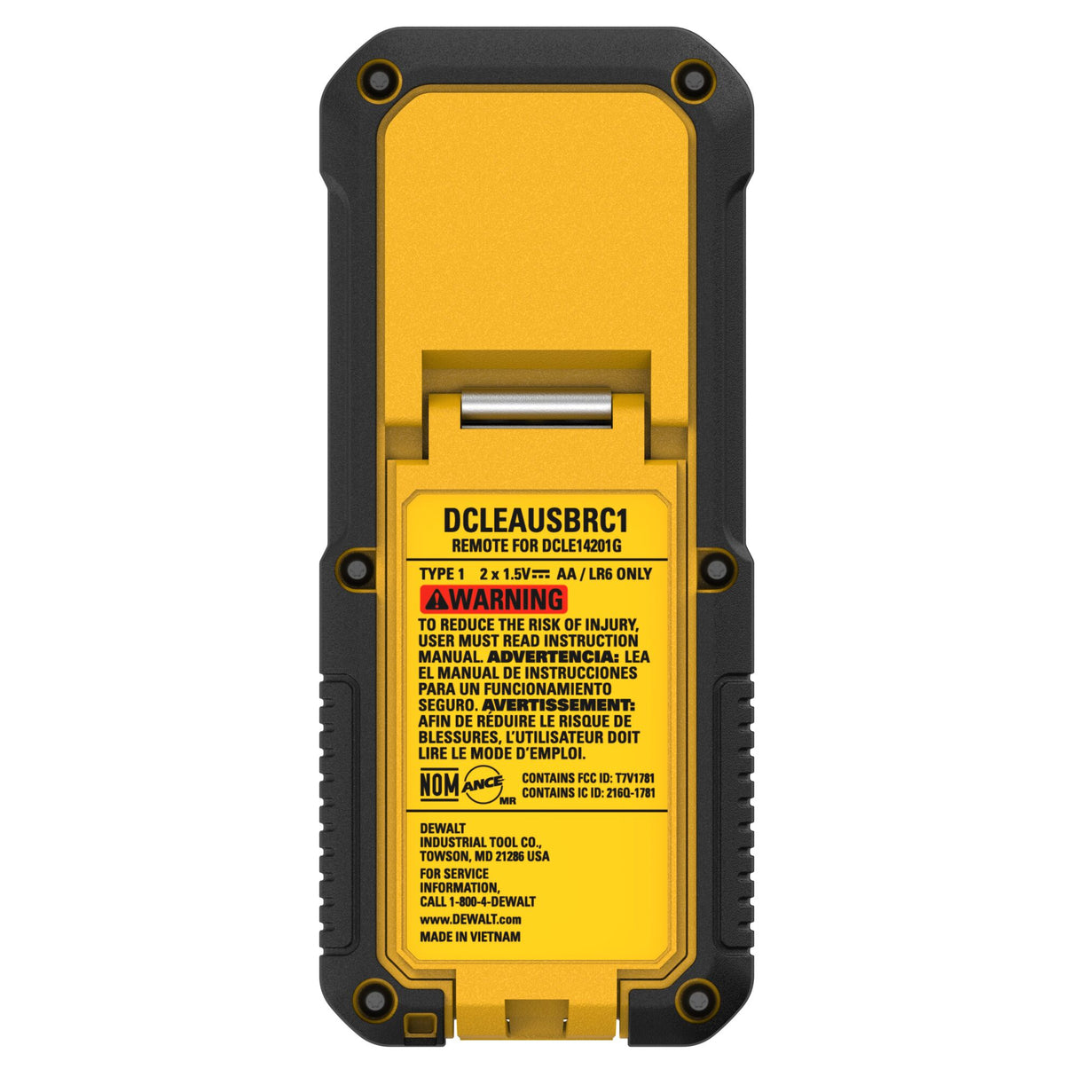 DEWALT DCLEAUSBRC1 Remote Control for USB DEWALT Green Cross Line Laser DCLE14201G/GB