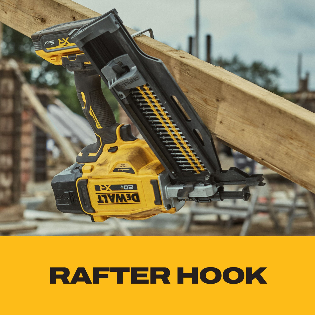 DEWALT DCN910B 20V MAX* XR® Brushless 21° Plastic Collated Duplex Nailer (Tool Only)