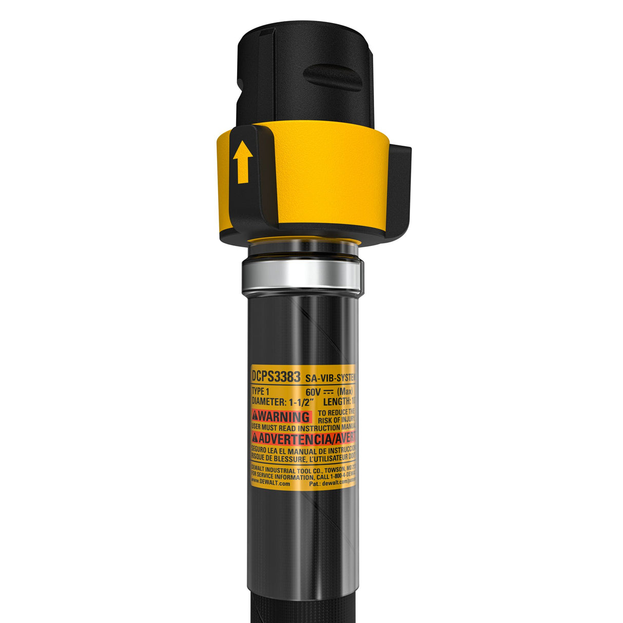 DEWALT DCPS3383 POWERSHIFT™ 1.5 in. Head, 10 ft. Shaft