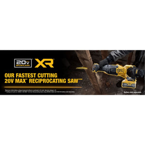 DEWALT DCS384B 20V MAX* XR® Brushless Cordless Reciprocating Saw (Tool Only)