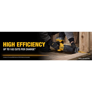 DEWALT DCS384B 20V MAX* XR® Brushless Cordless Reciprocating Saw (Tool Only)