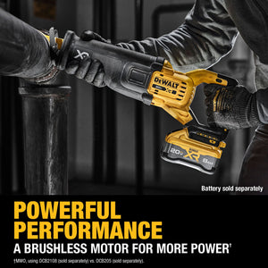 DEWALT DCS384B 20V MAX* XR® Brushless Cordless Reciprocating Saw (Tool Only)