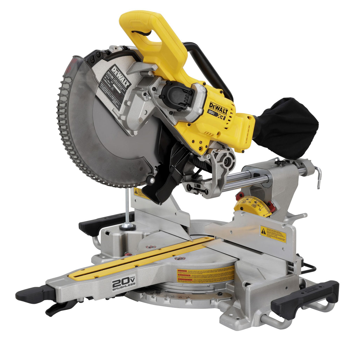 DEWALT DCS785B 20V MAX* XR® 12 in. Double Bevel Sliding Miter Saw (Tool Only)