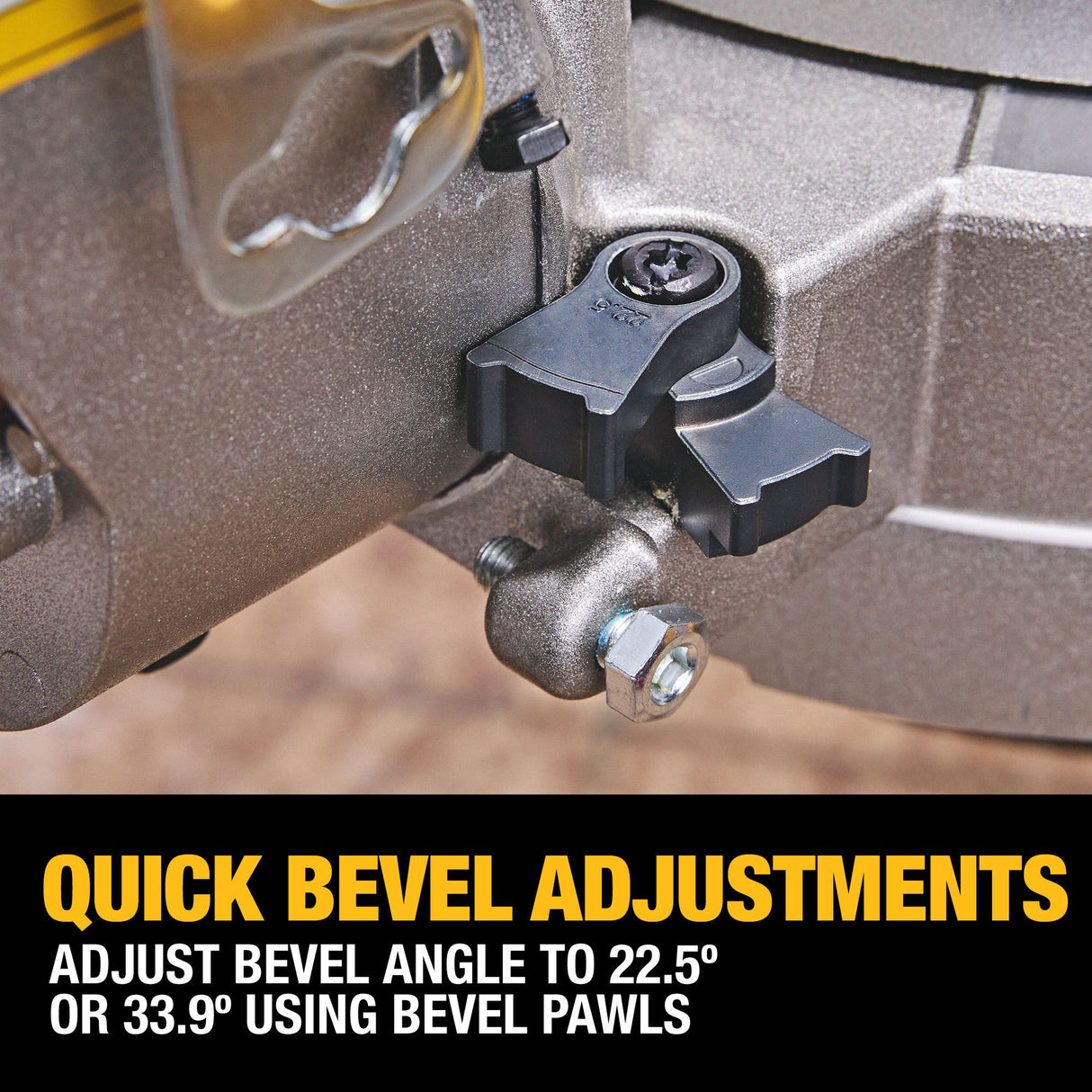 DEWALT DCS785B 20V MAX* XR® 12 in. Double Bevel Sliding Miter Saw (Tool Only)