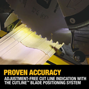 DEWALT DCS785B 20V MAX* XR® 12 in. Double Bevel Sliding Miter Saw (Tool Only)