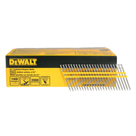 DEWALT Duplex Nails 21 Degree