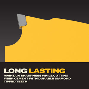 DEWALT DWA261204TS 6-1/2 in. 4T Fiber Cement Track Saw Blade