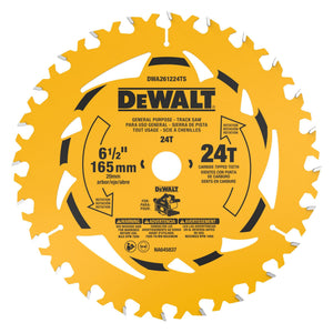 DEWALT DWA261224TS  6-1/2 in. 24T General Purpose Track Saw Blade