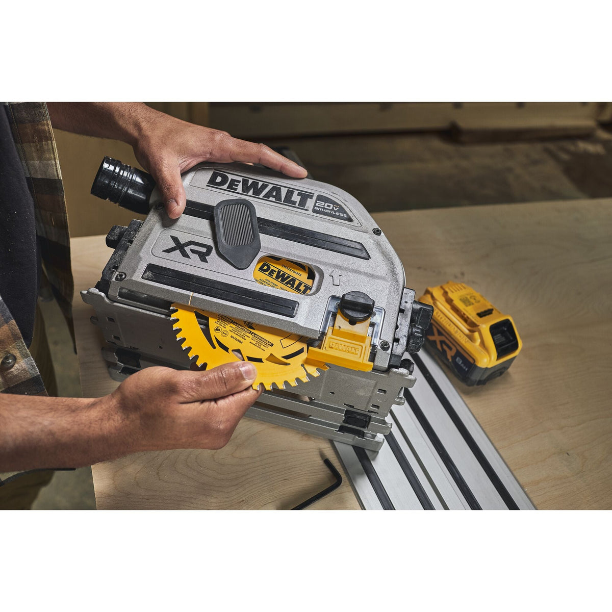 DEWALT DWA261248TS 6-1/2 In. 48t Fine Finish Track Saw Blade