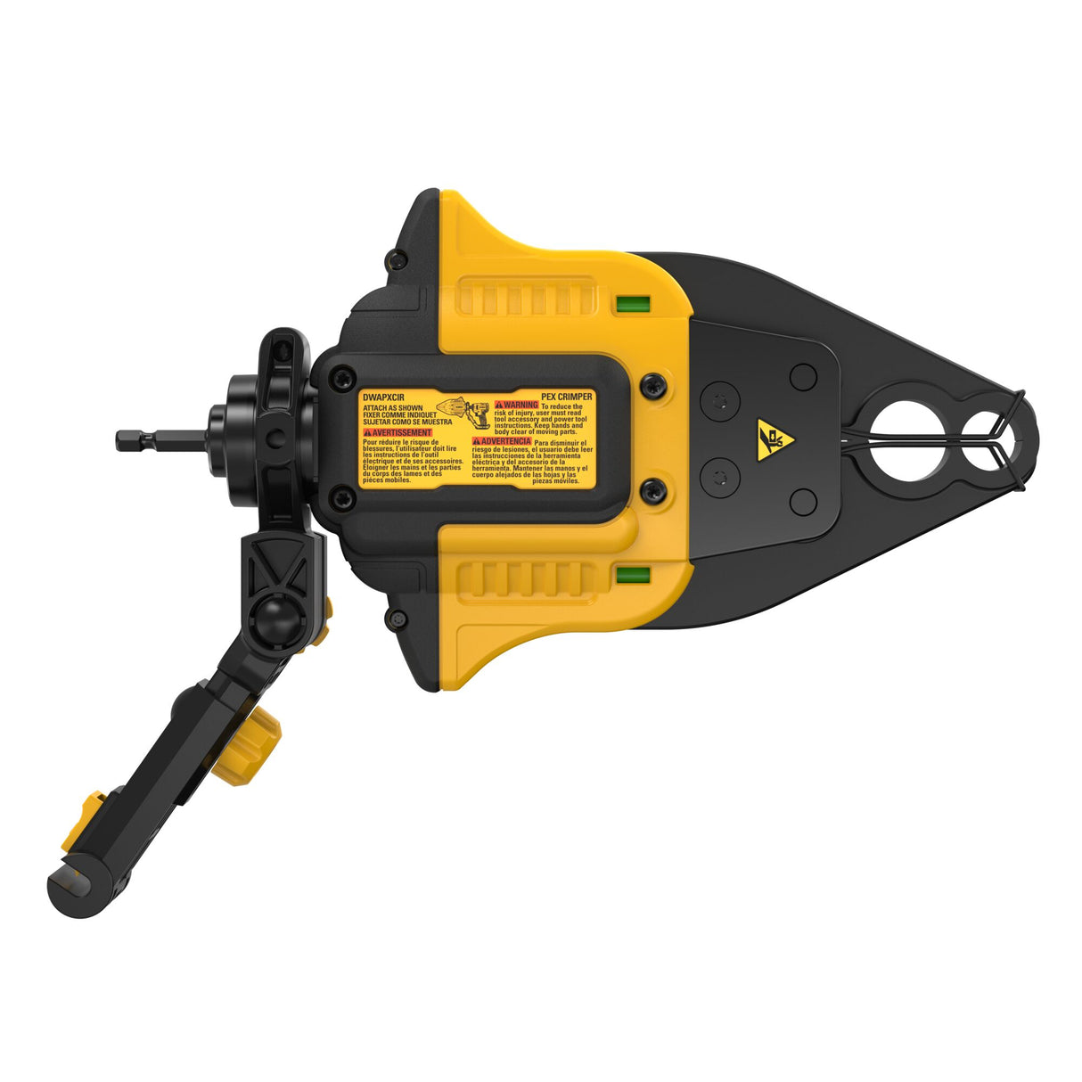 DEWALT DWAPXCIR IMPACT CONNECT™ PEX Crimp Ring Attachment