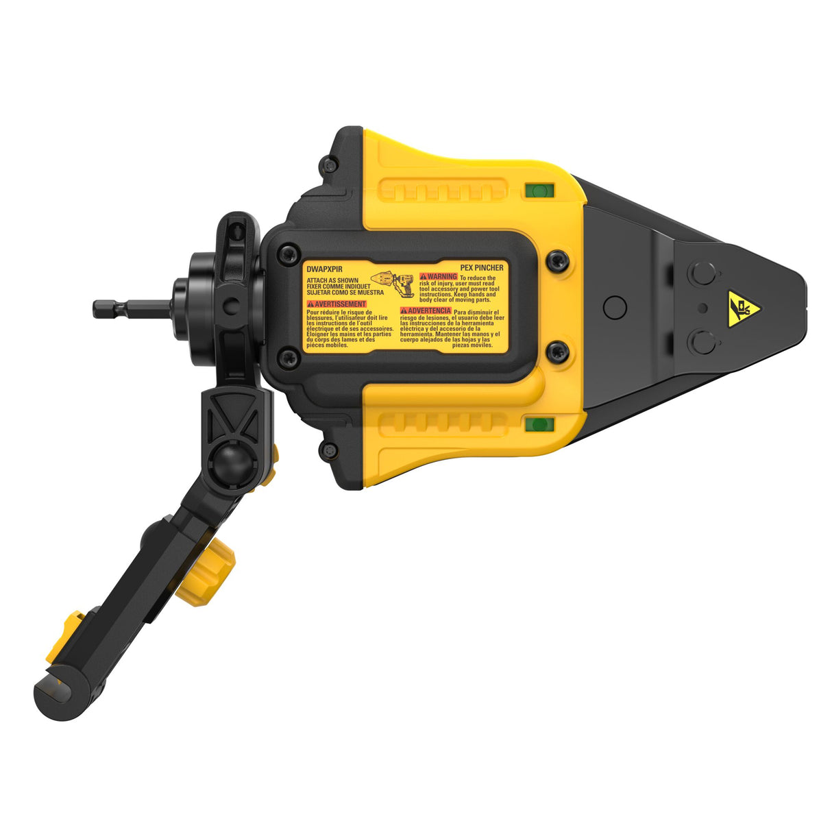 DEWALT DWAPXPIR IMPACT CONNECT PEX Pinch Clamp Attachment