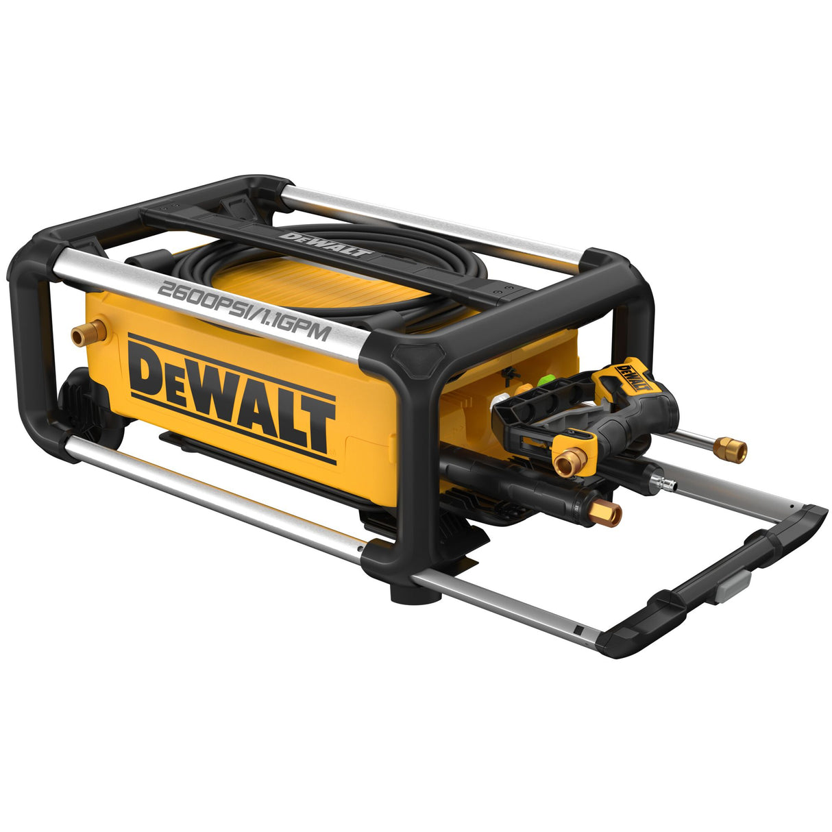 DEWALT DWPW2600 2600 PSI 1.1 GPM Electric Jobsite Pressure Washer