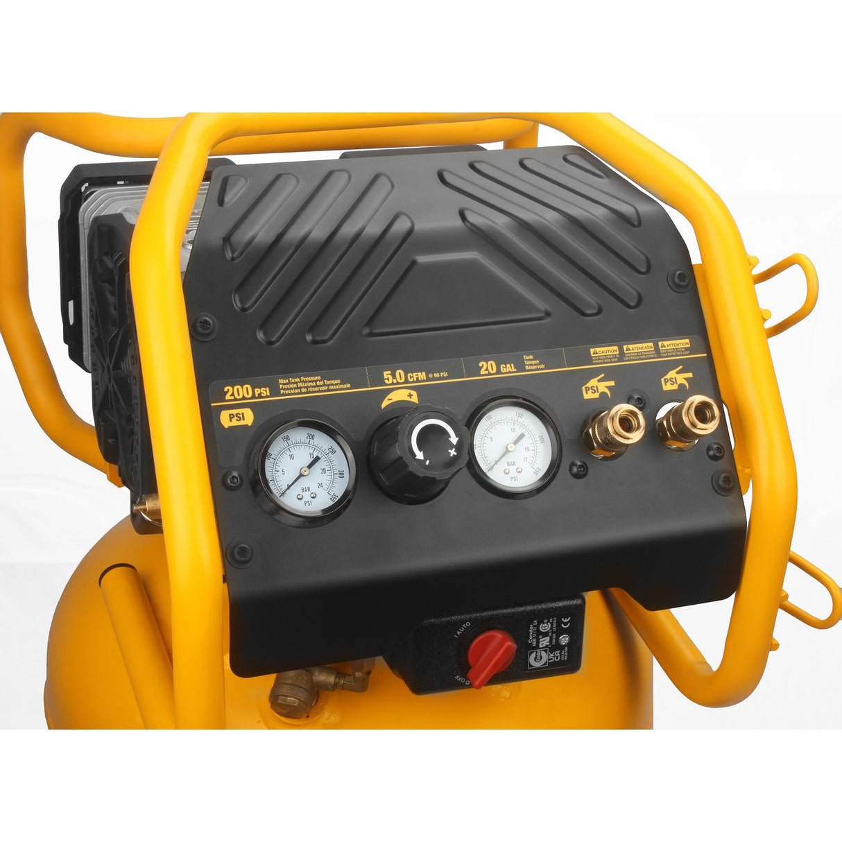 DEWALT DXCM20020US 20 Gal XTREME Quiet 2 Stage Oil Free Air Compressor
