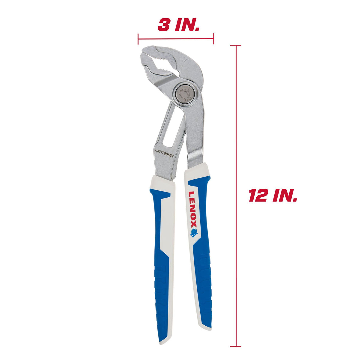 LENOX LXHT90552 12" Quick-Adjust Pliers