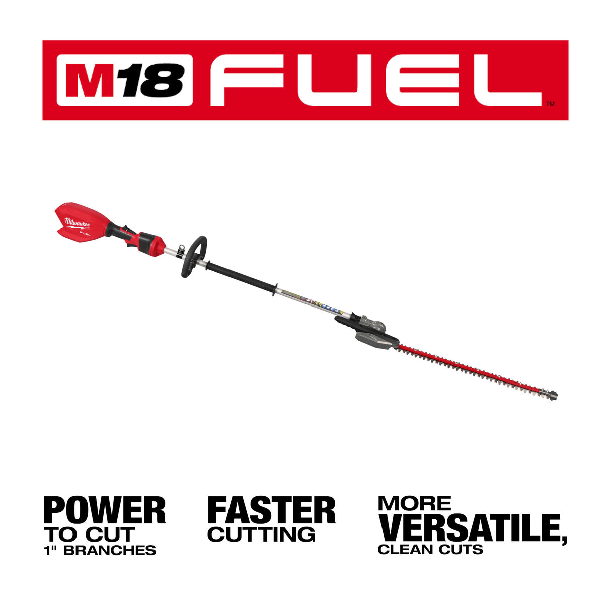 Milwaukee 3012-20 M18 FUEL™ Pole Articulating Hedge Trimmer