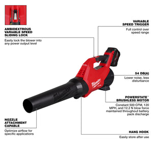 Milwaukee 3017-21HD M18 FUEL™ Blower Kit