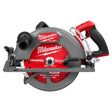 Milwaukee large circular saw on a white background
