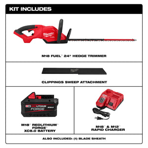 Milwaukee 3033-21 M18 FUEL™ 24" Hedge Trimmer Kit